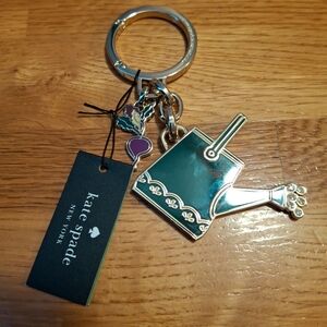 Kate Spade New York Harvest Time Watering Can Keychain NWT